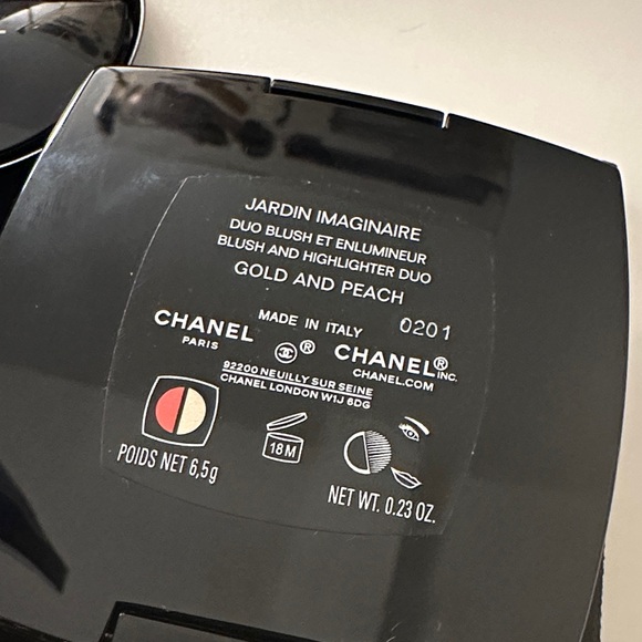 CHANEL Jardin Imaginaire Blush Duo - Peach and Gold - Picture 3 of 3